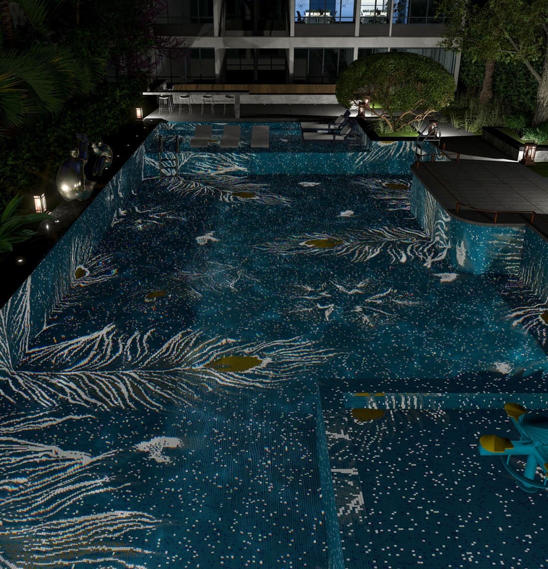 Плитка для бассейна